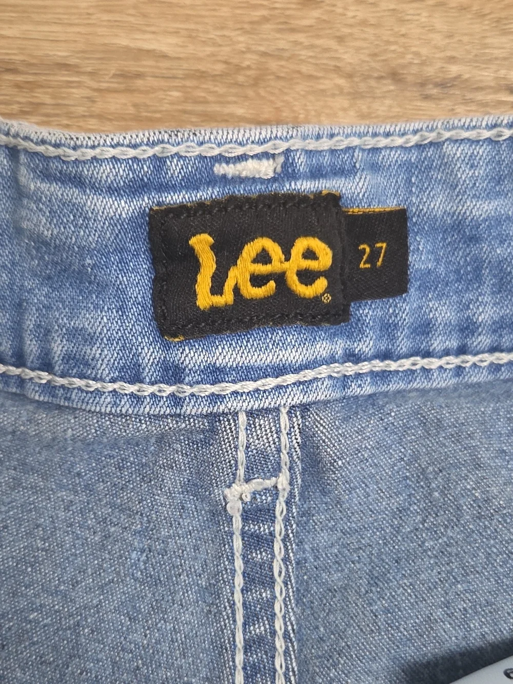 Lee Light Wash Denim Shorts for Women